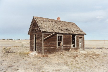Abandoned house near Buckingham, Colorado