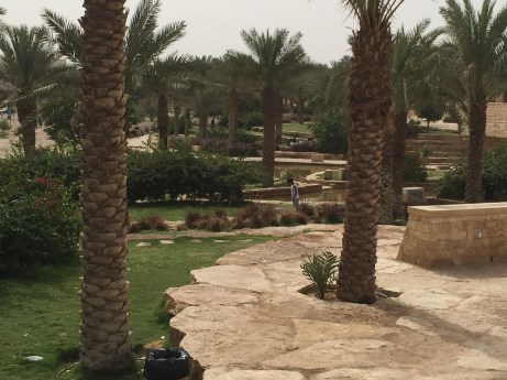 Park at historic Diriyah