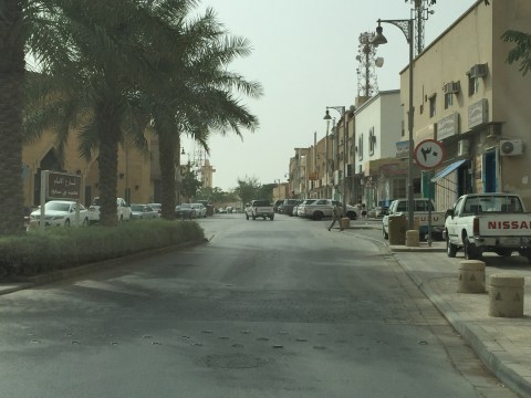 The modern Diriyah neighborhood