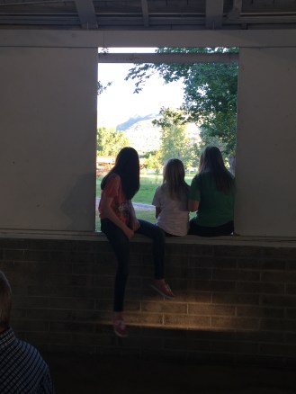 Riyadh kids enjoying an American park