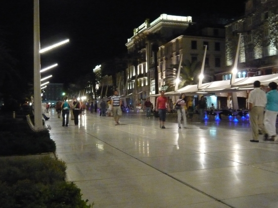 Evening on the Riva, Split, Croatia