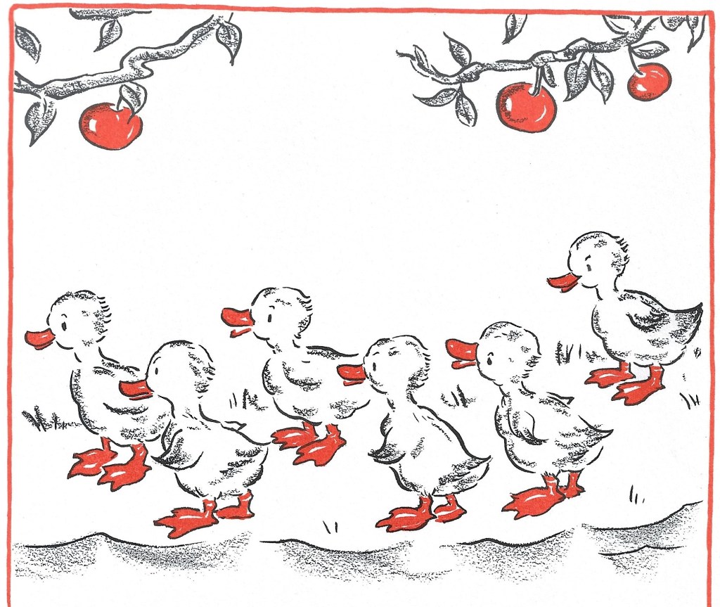 Seven Diving Ducks: Six duck siblings with mixed reactions to Little Duck's banishment