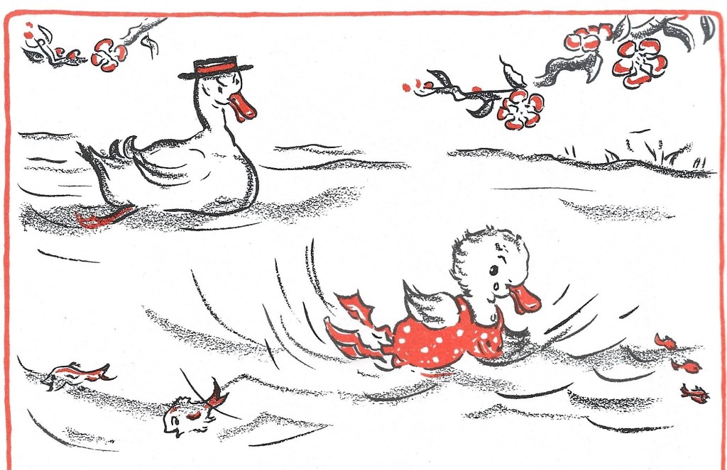 Seven Diving Ducks: Little Duck still trying, still disappointing Dad